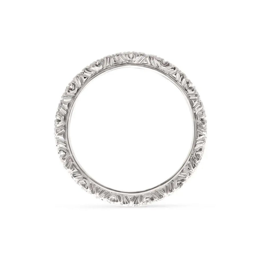 Buccellati - 18k Gold Diamond Eternelle Band Ring