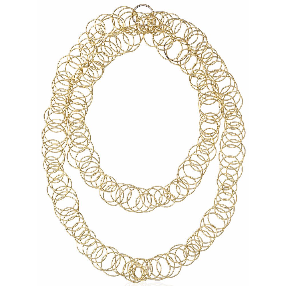 Buccellati - 18k Yellow Gold Hawaii Long Necklace