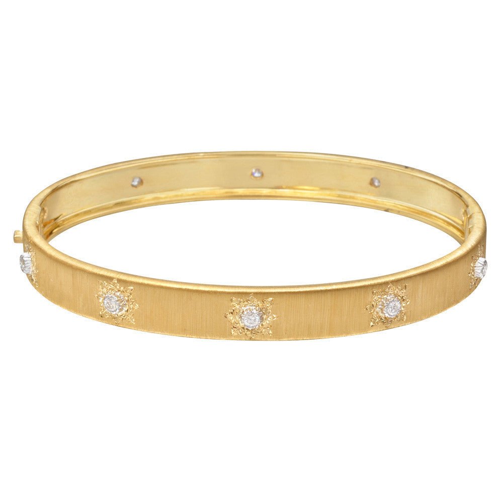 Buccellati - 18k Yellow Gold Macri Bangle Bracelet