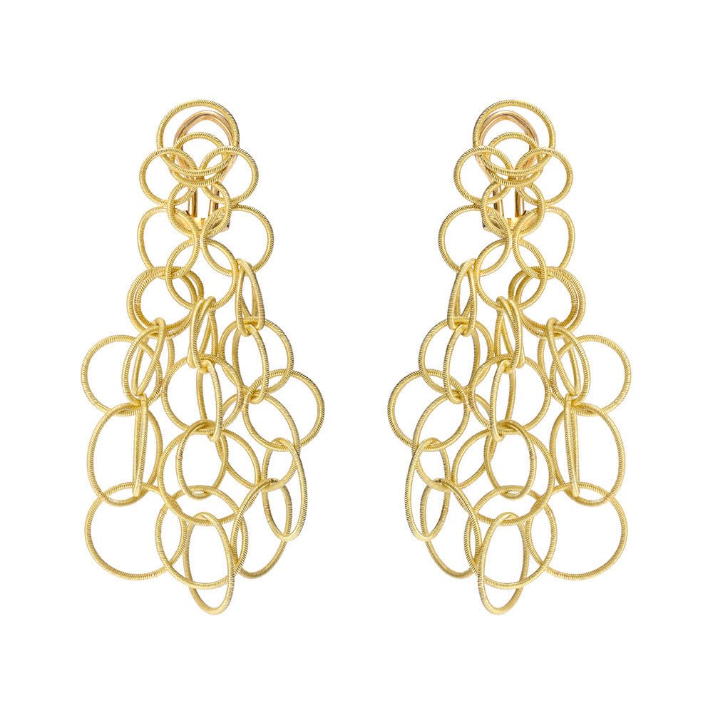 Buccellati - 18k Yellow Gold Medium Hawaii Earrings