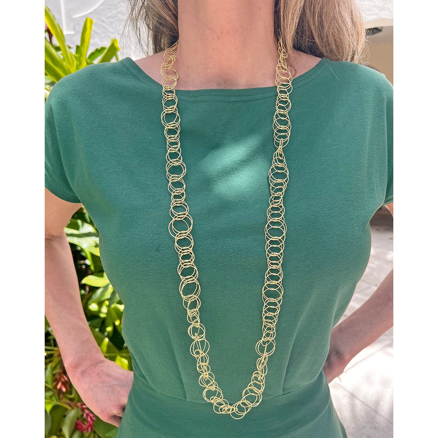 Buccellati - Estate 18k Yellow Gold Hawaii Long Necklace