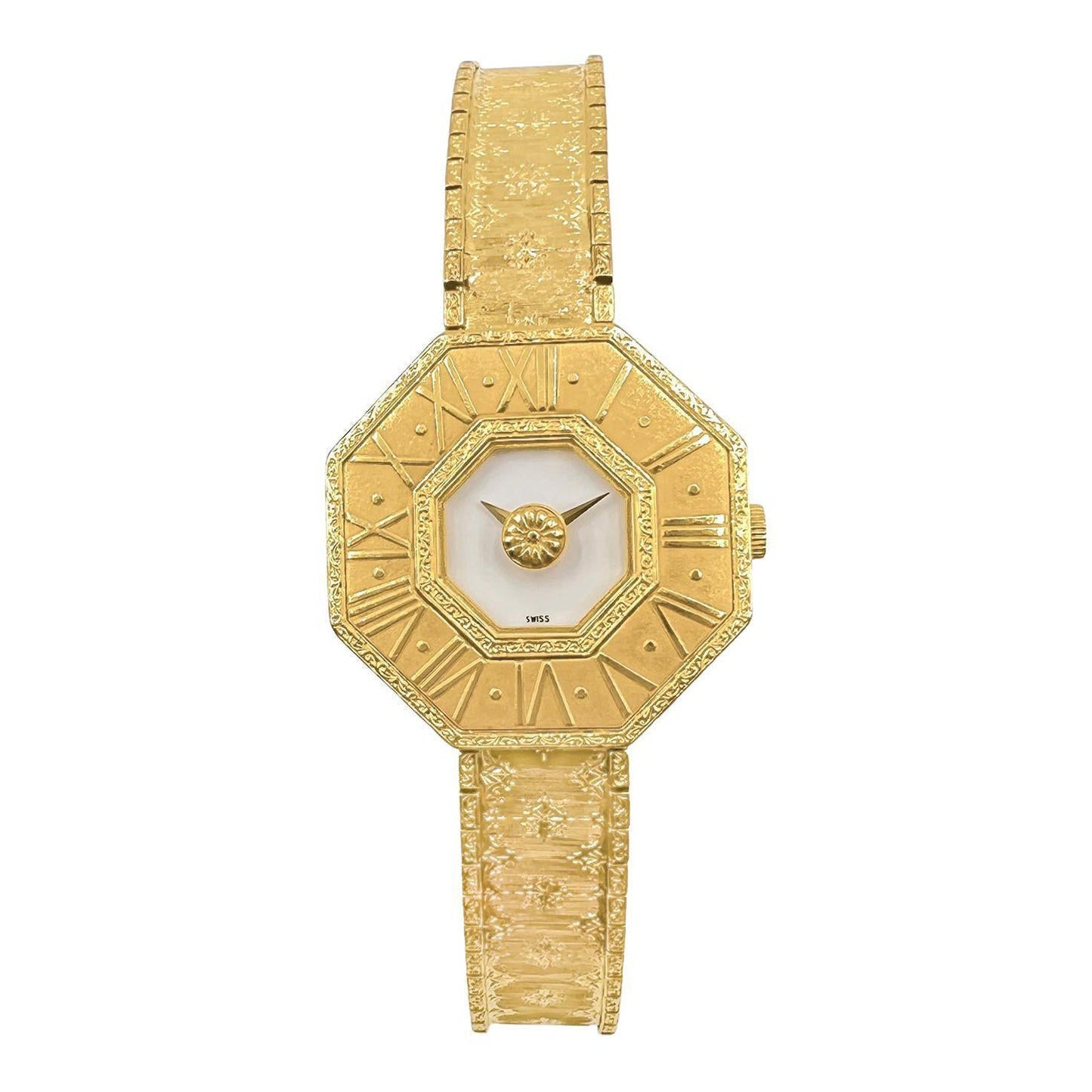 Buccellati - Estate 18k Yellow Gold Oktachron Bracelet Watch