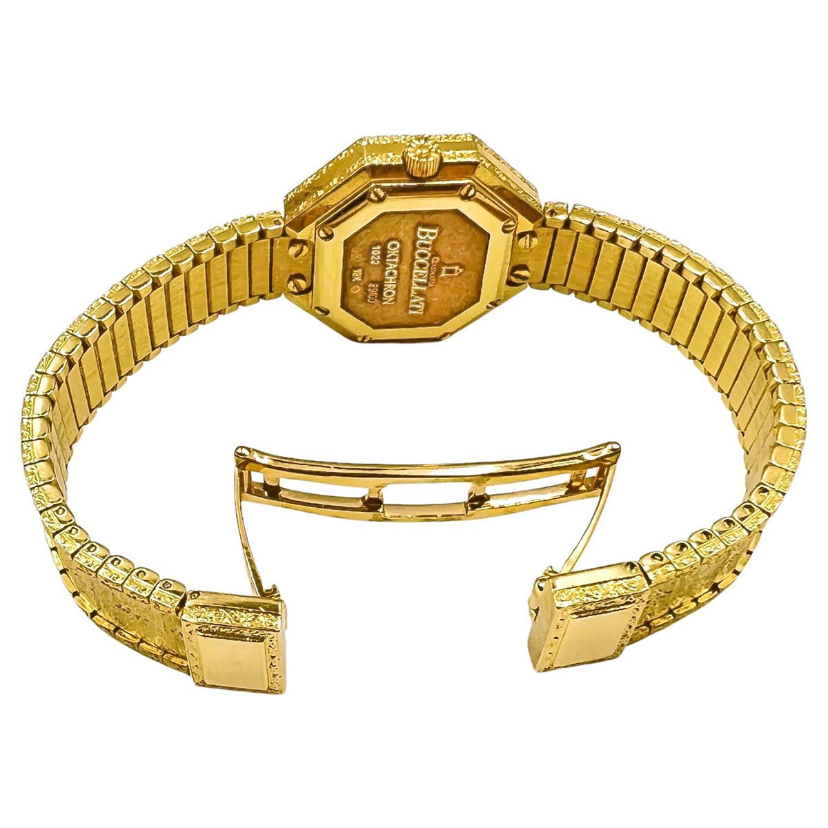 Buccellati - Estate 18k Yellow Gold Oktachron Bracelet Watch