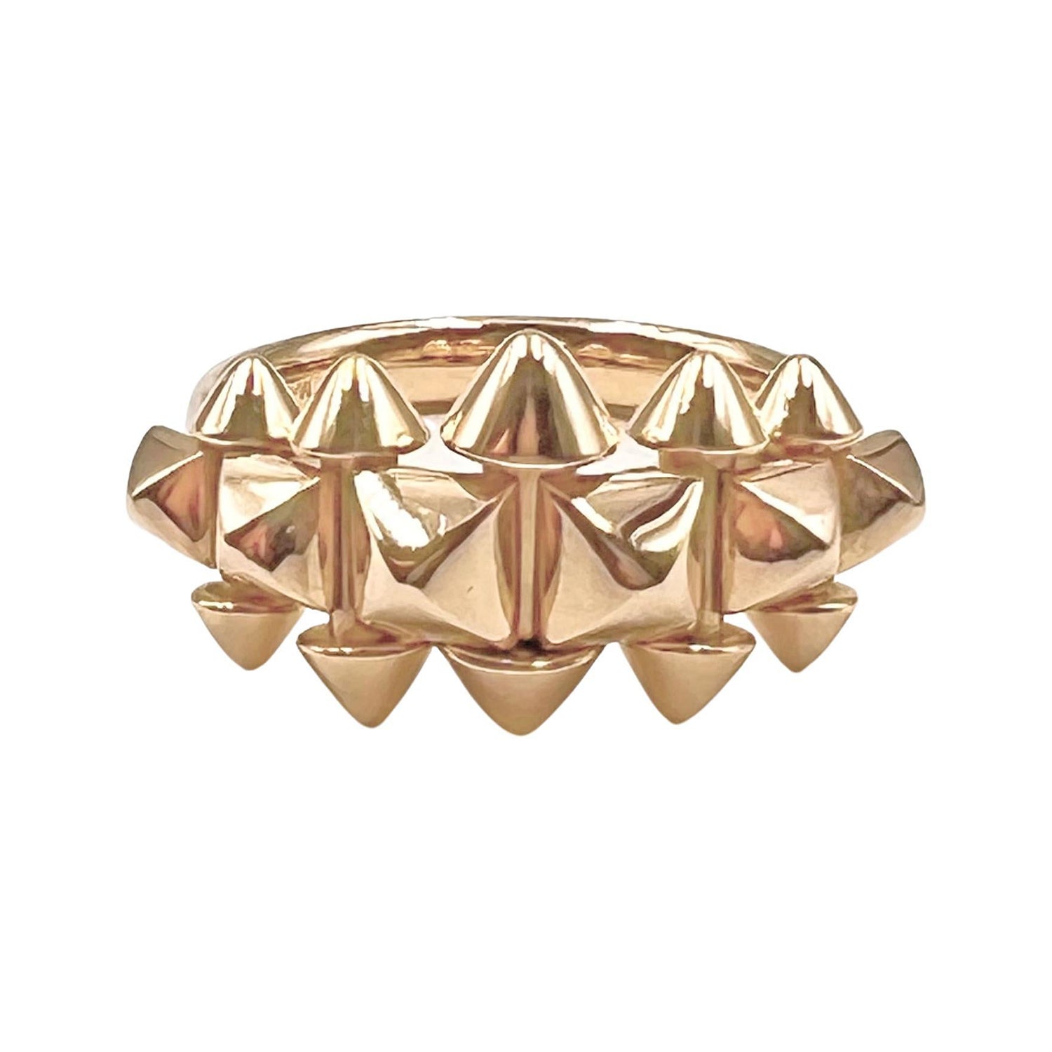 18k Rose Gold Medium Clash de Cartier Ring – Greenleaf Crosby