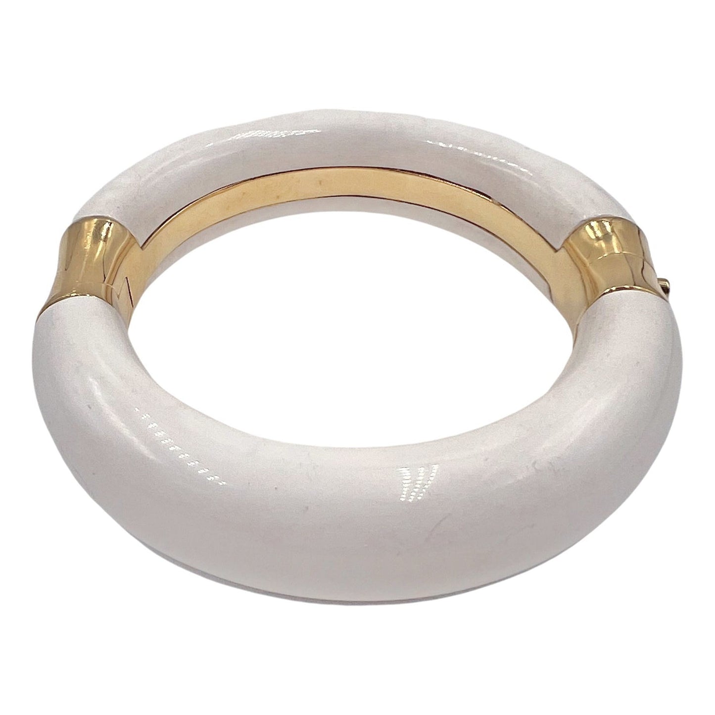 Estate Collection - Nicholas Varney Cocholong 18k Gold Bangle Bracelet