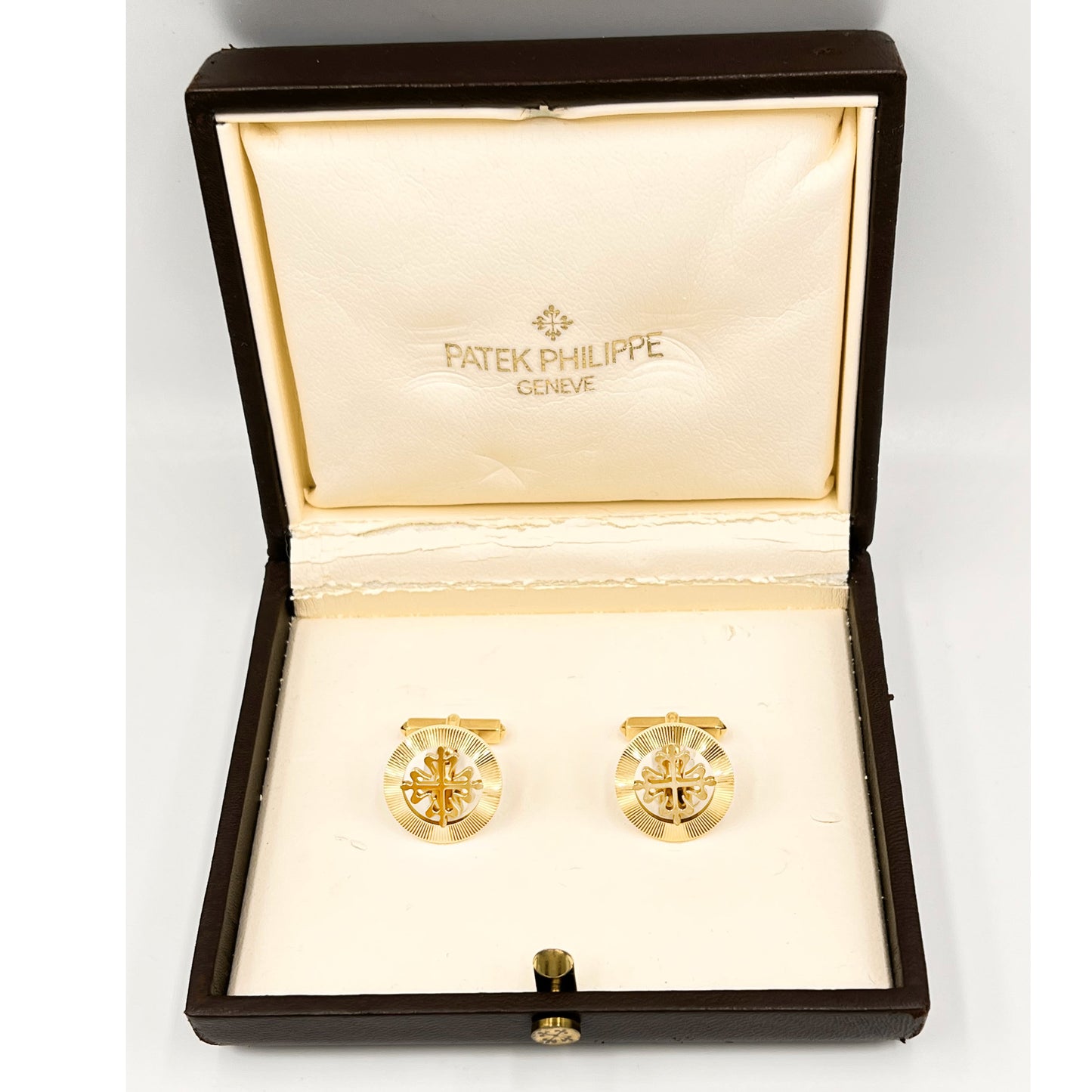 Estate Collection - Patek Philippe 18k Yellow Gold Calatrava Cufflinks