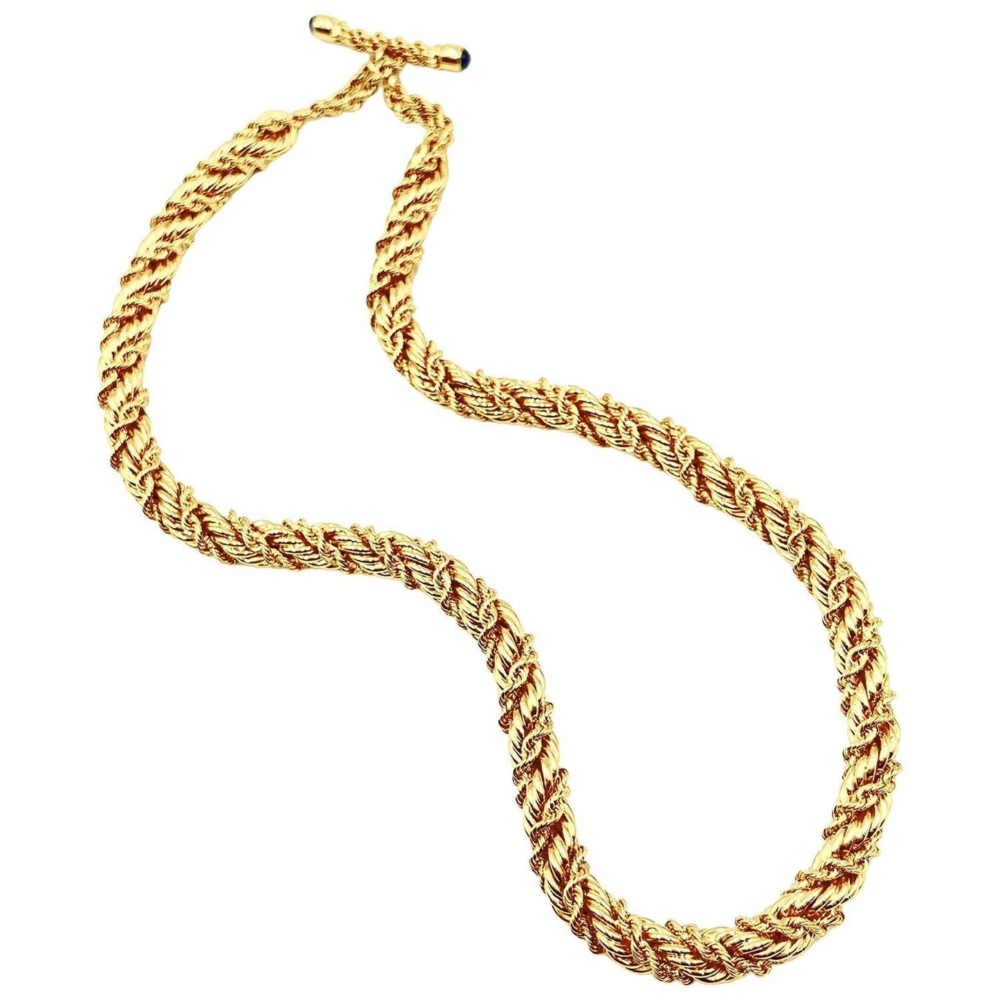 Estate Collection - Tiffany Schlumberger 18k Yellow Gold Rope-Twist Necklace