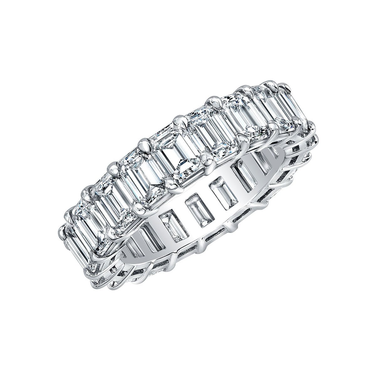 Greenleaf & Crosby - Emerald-Cut Diamond Eternity Band (6.69tcw)