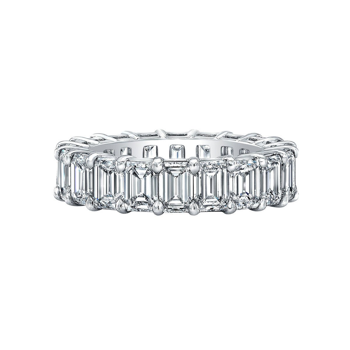 Greenleaf & Crosby - Emerald-Cut Diamond Eternity Band (6.69tcw)