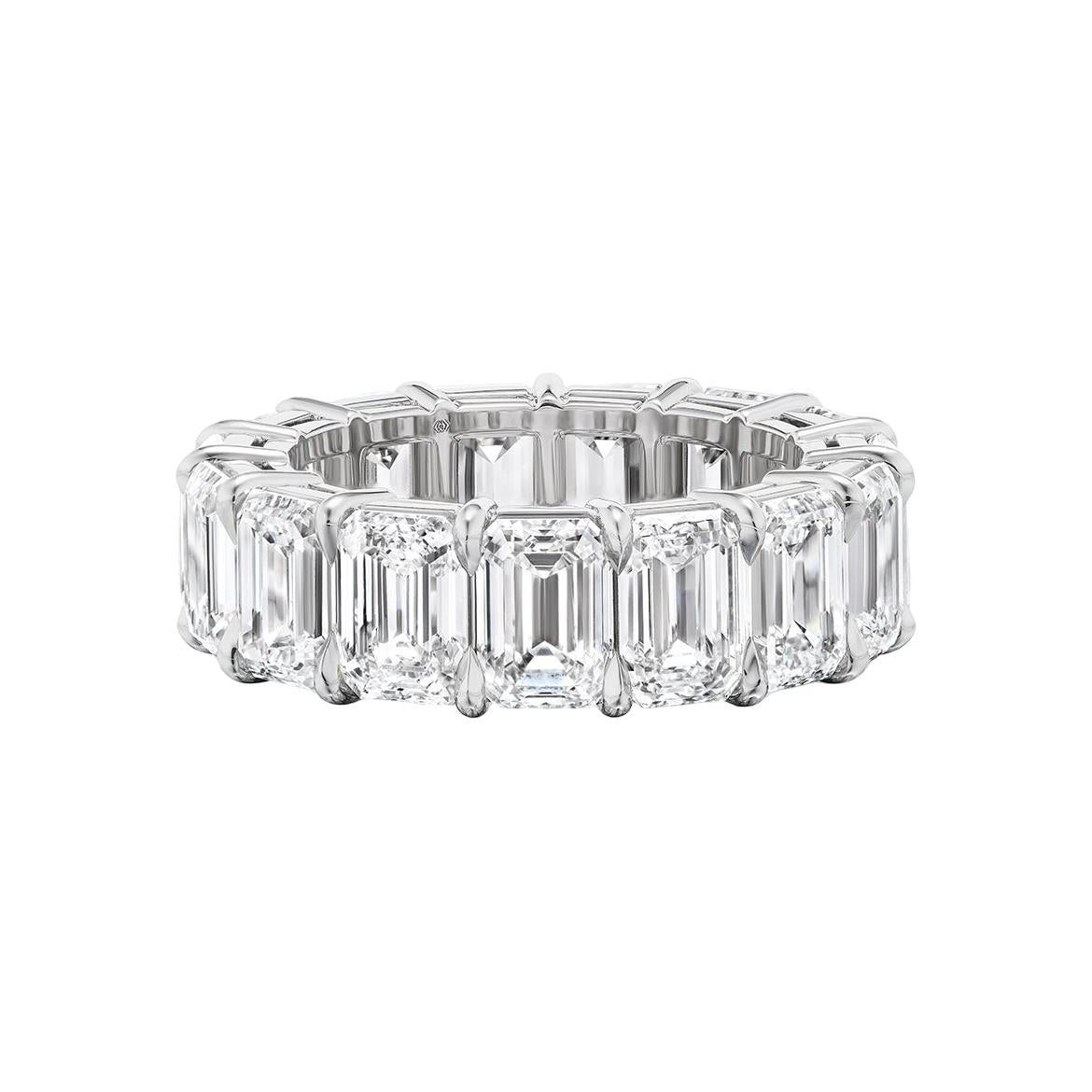 Greenleaf & Crosby - Emerald-Cut Diamond Eternity Band (8.51ct)