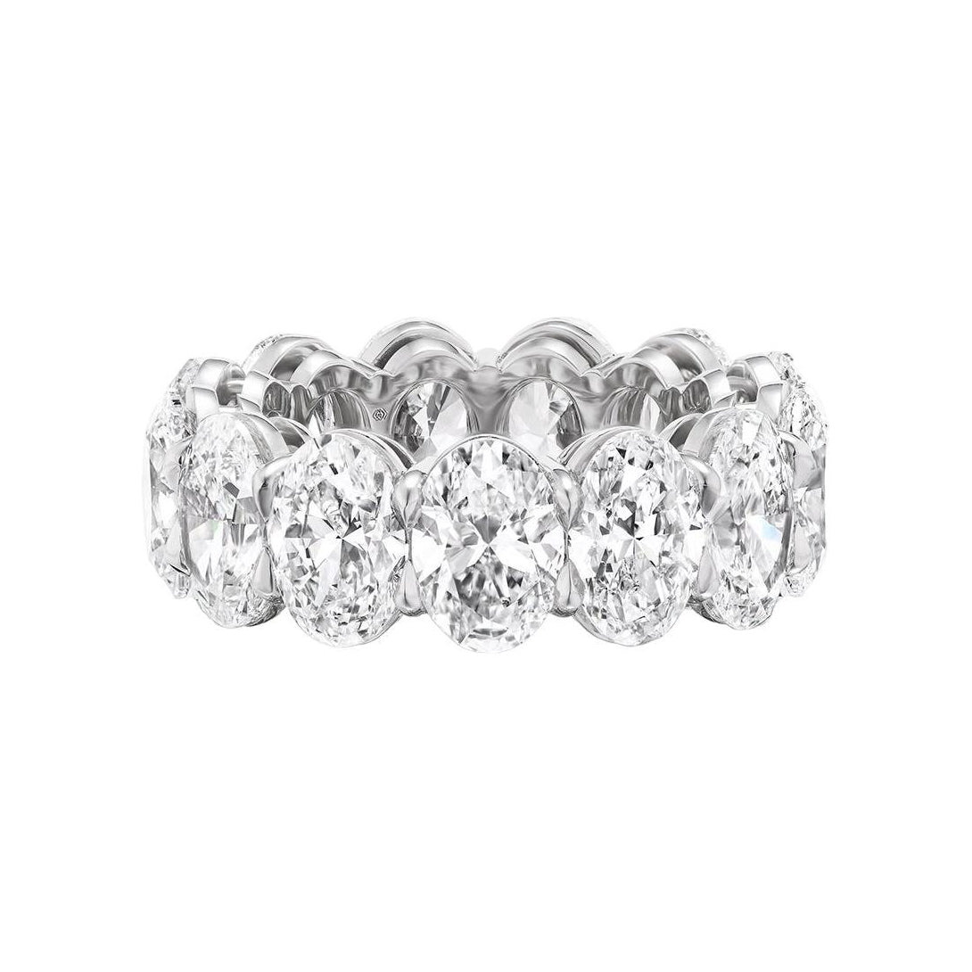 Greenleaf & Crosby - Oval Brilliant Diamond Eternity Band (5.25ct)