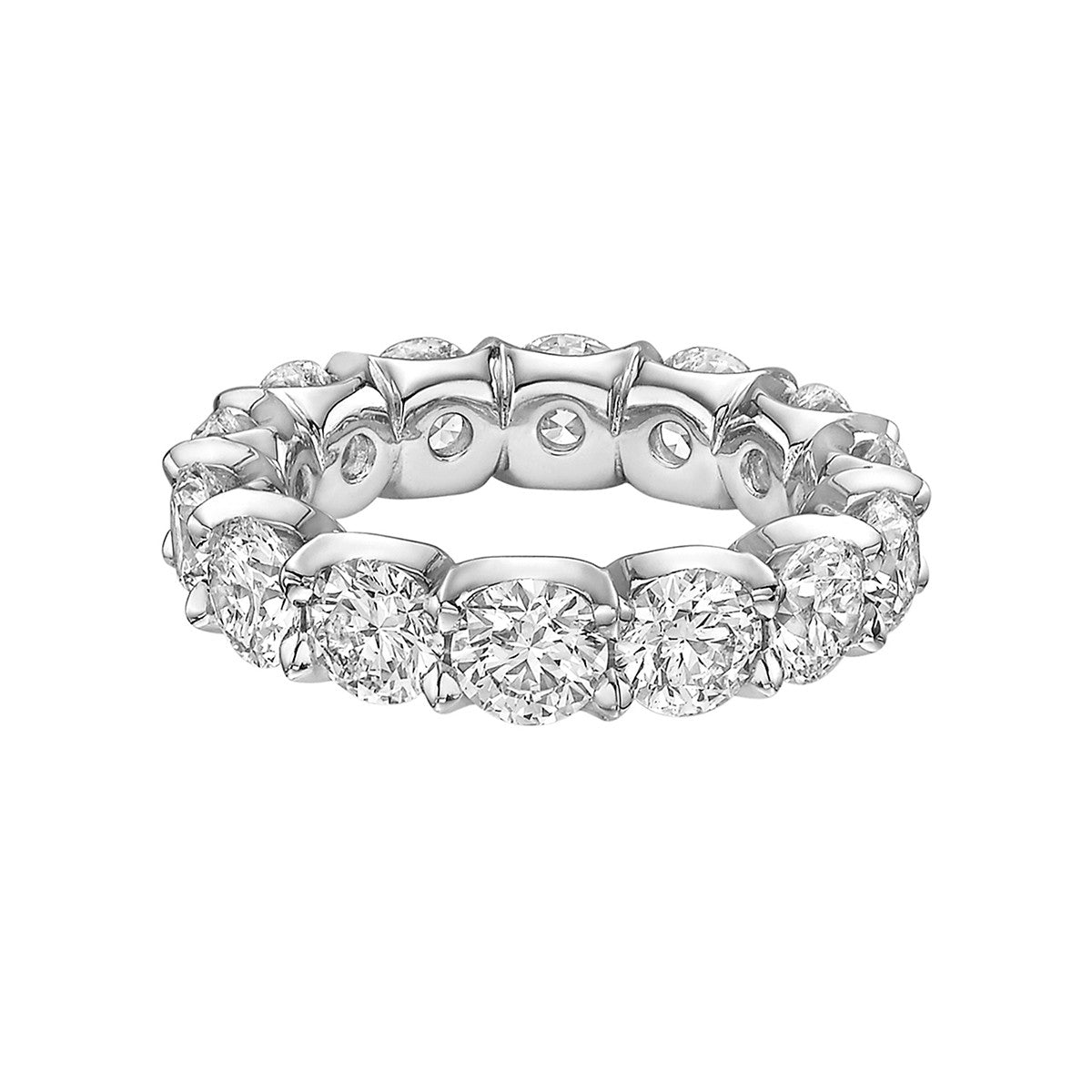 Greenleaf & Crosby - Round Brilliant Diamond Eternity Band (5.60ct)