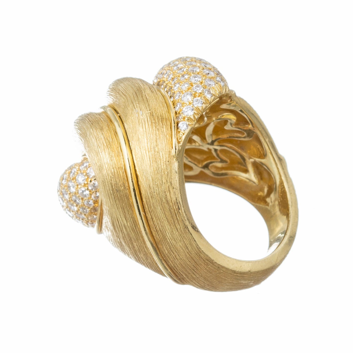 Henry Dunay - 18k Yellow Gold Diamond "Sabi" Ring