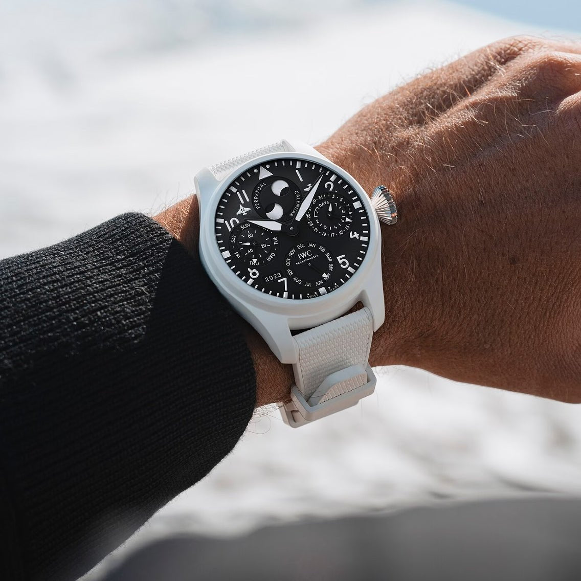 IWC Schaffhausen - Big Pilot's Watch Perpetual Calendar "Lake Tahoe" (IW503008)