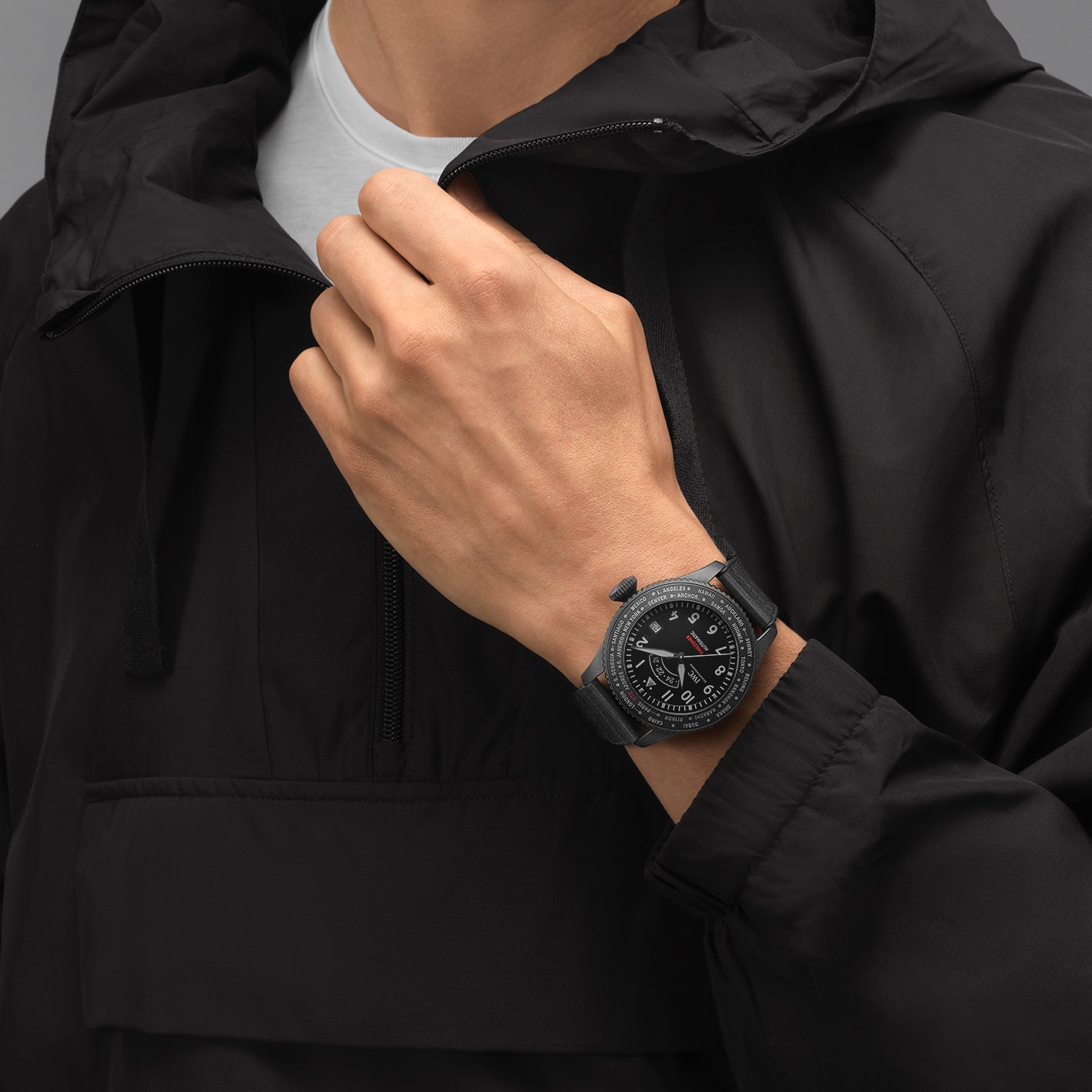 IWC Schaffhausen - Pilot's Watch Timezoner TOP GUN Ceratanium (IW395505)