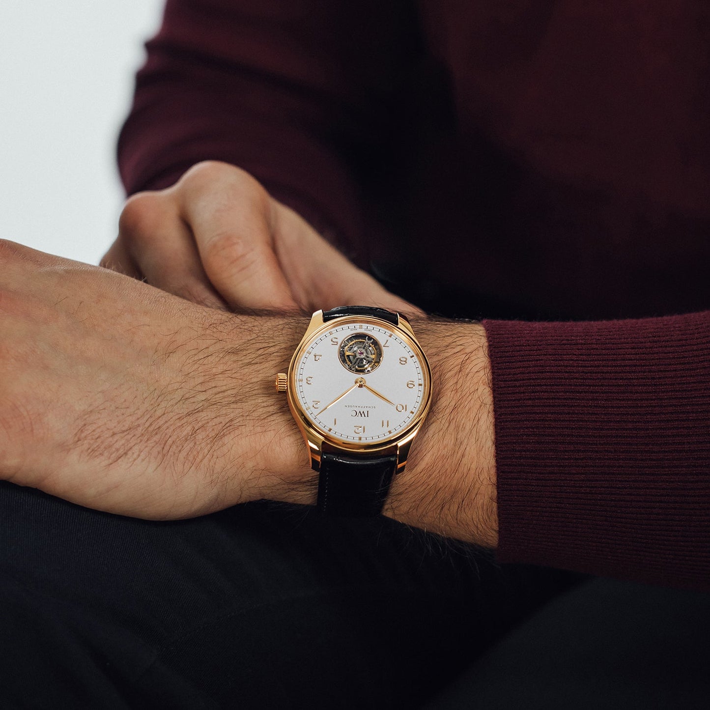 IWC Schaffhausen - Portugieser Hand-Wound Tourbillon (IW545801)