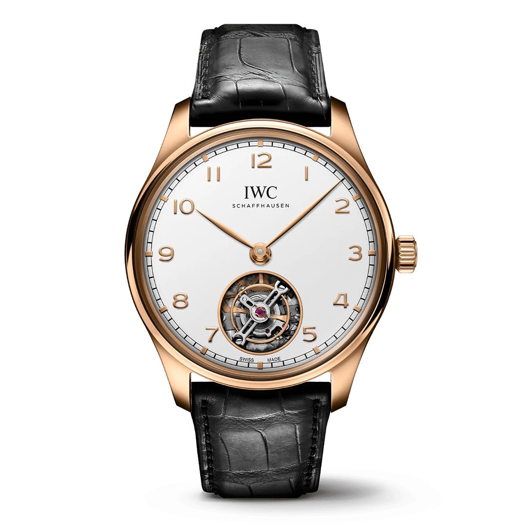 IWC Portugieser Hand Wound Tourbillon IW545801 Greenleaf Crosby