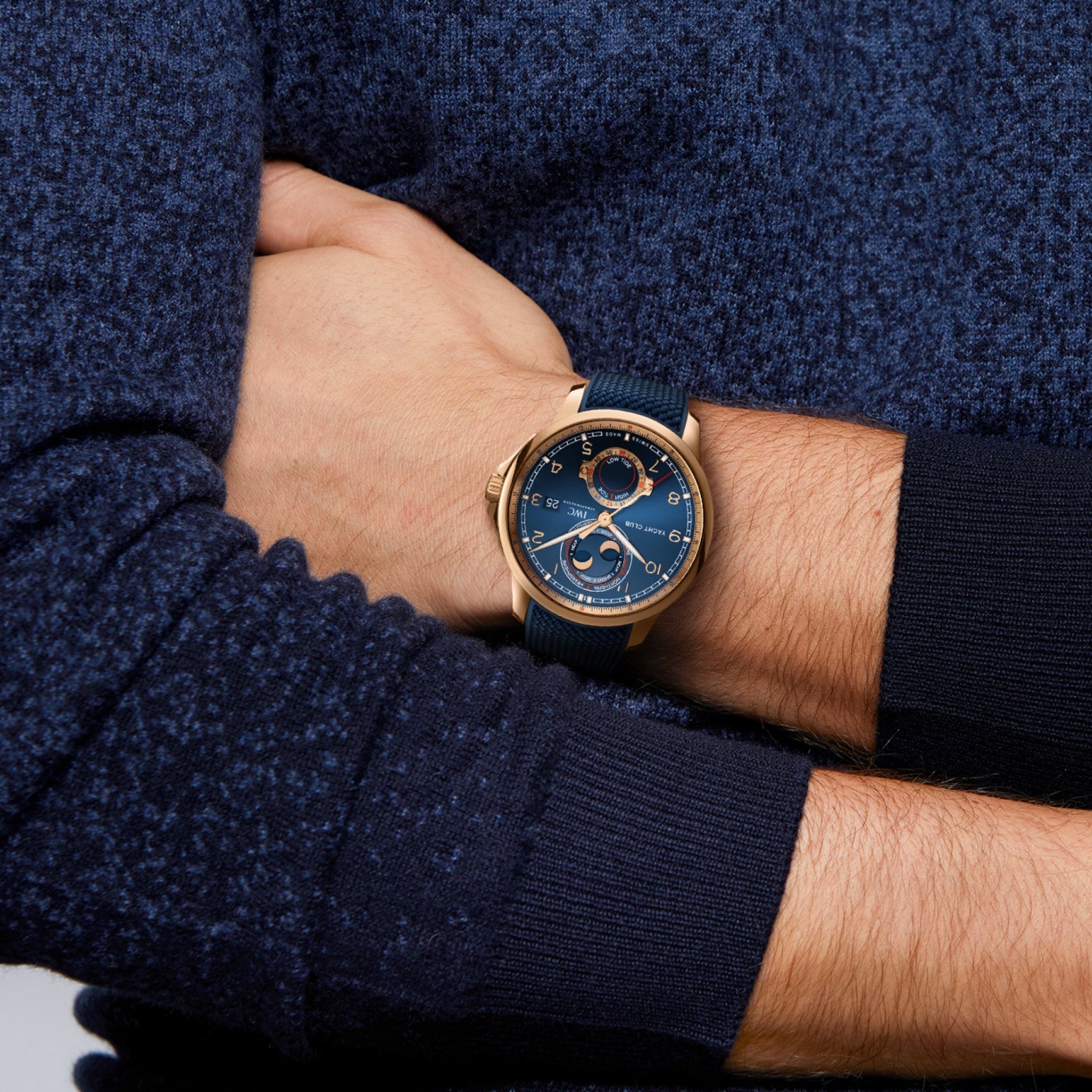 IWC Schaffhausen - Portugieser Yacht Club Moon & Tide (IW344001)