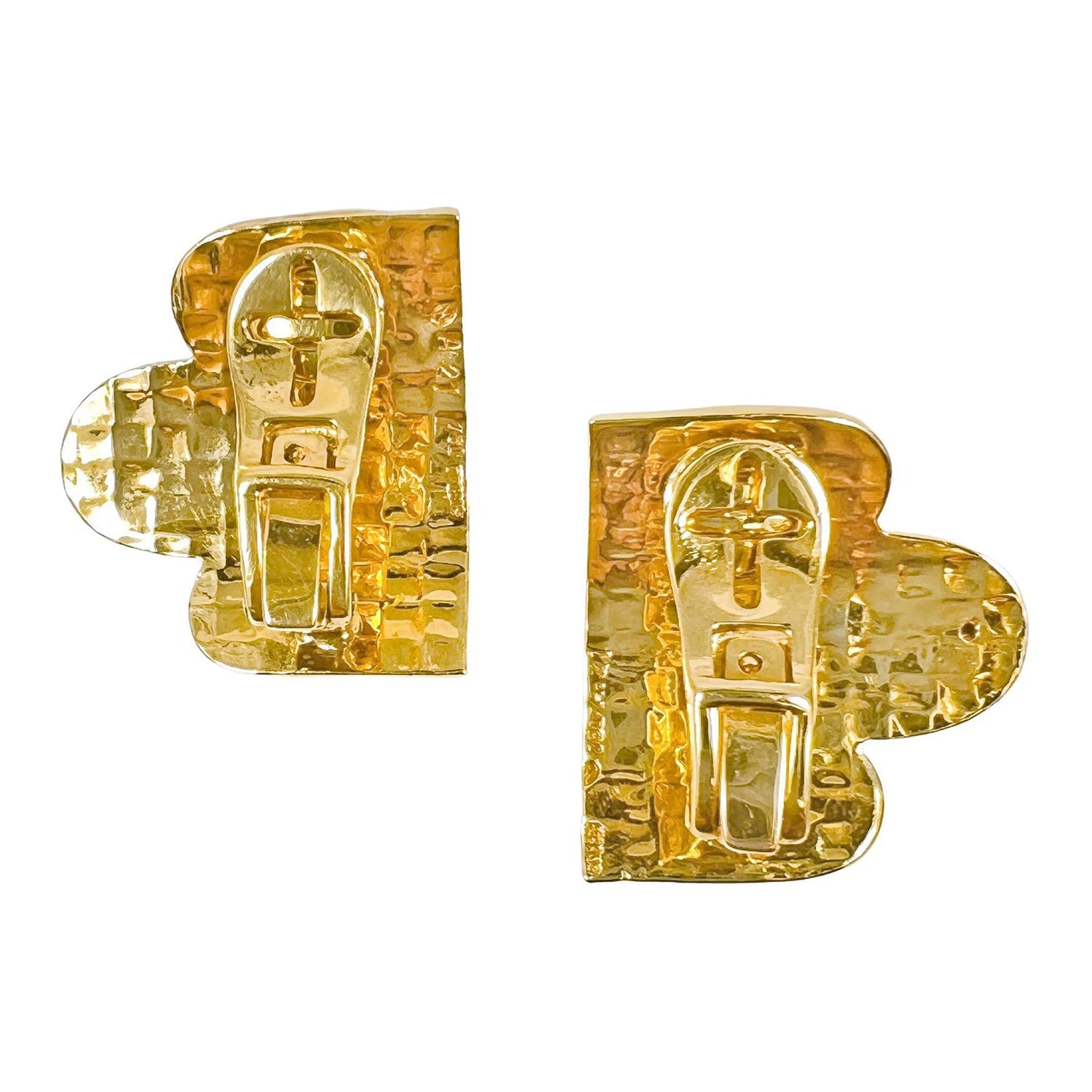 Lalaounis - 18k Yellow Gold Ruby Sapphire Earrings