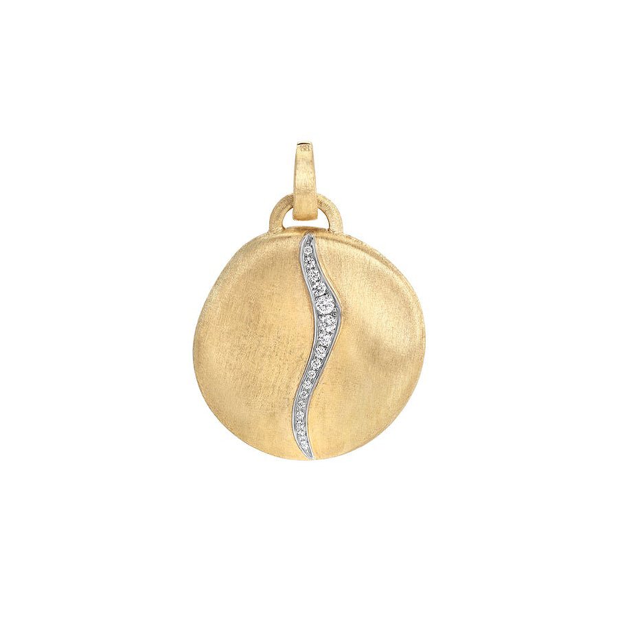 Marco Bicego - 18k Yellow Gold Diamond Large Jaipur Pendant