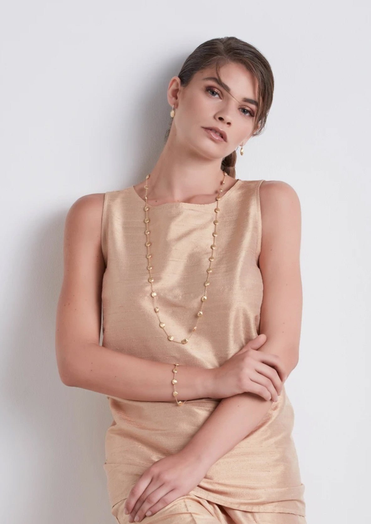 Marco Bicego - 18k Yellow Gold Siviglia Bead Long Necklace