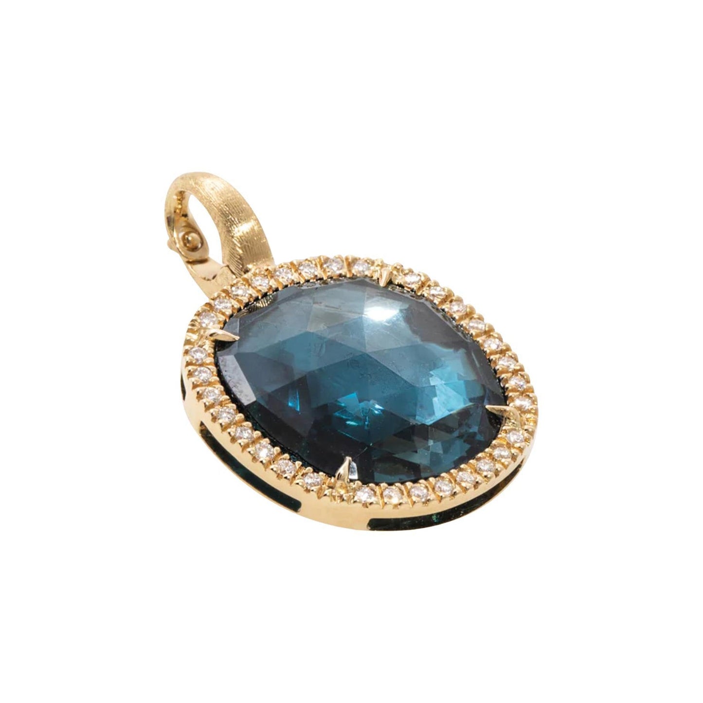 Marco Bicego - London Blue Topaz Diamond Jaipur Pendant
