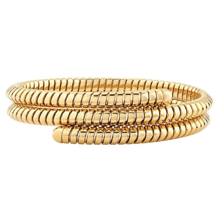 Marina B - 18k Yellow Gold Trisolina Triple Bangle