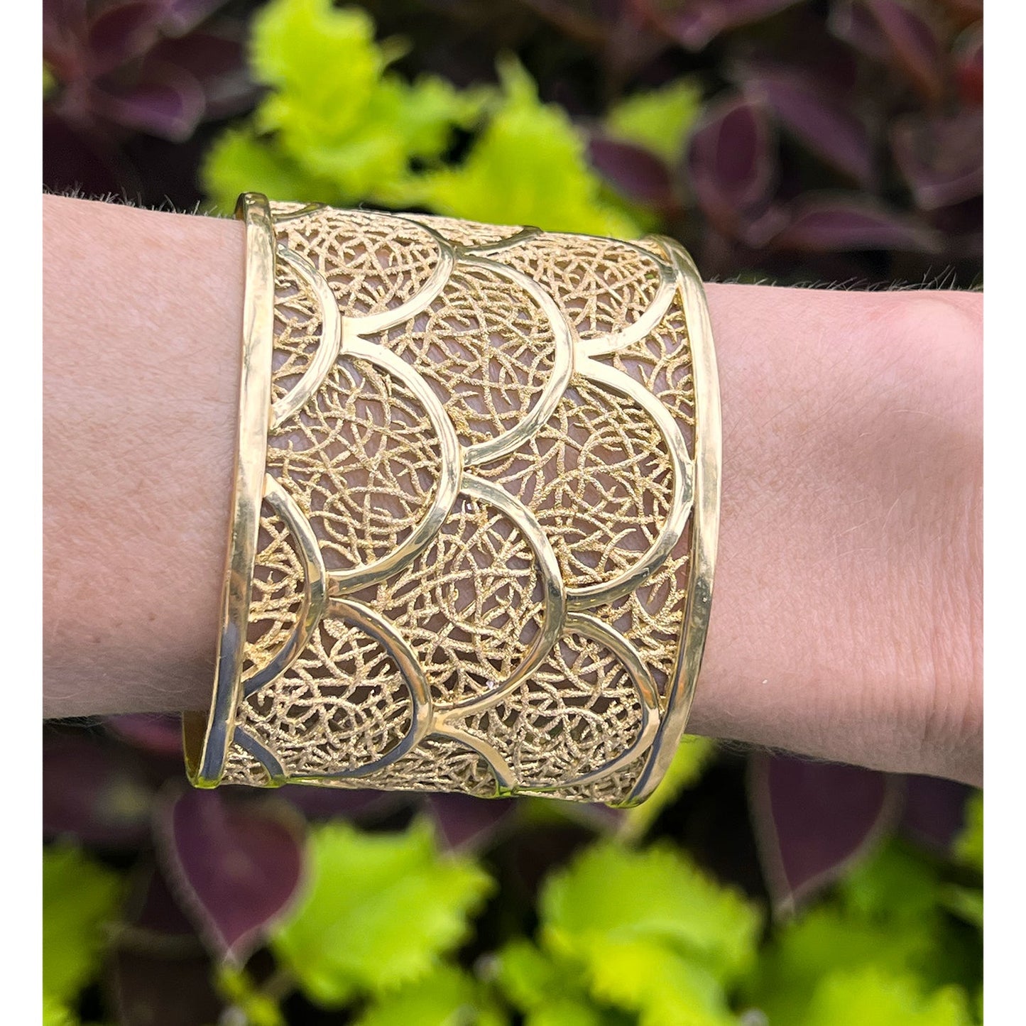 Nicholas Varney - 18k Yellow Gold Porto Nuevo Cuff Bracelet