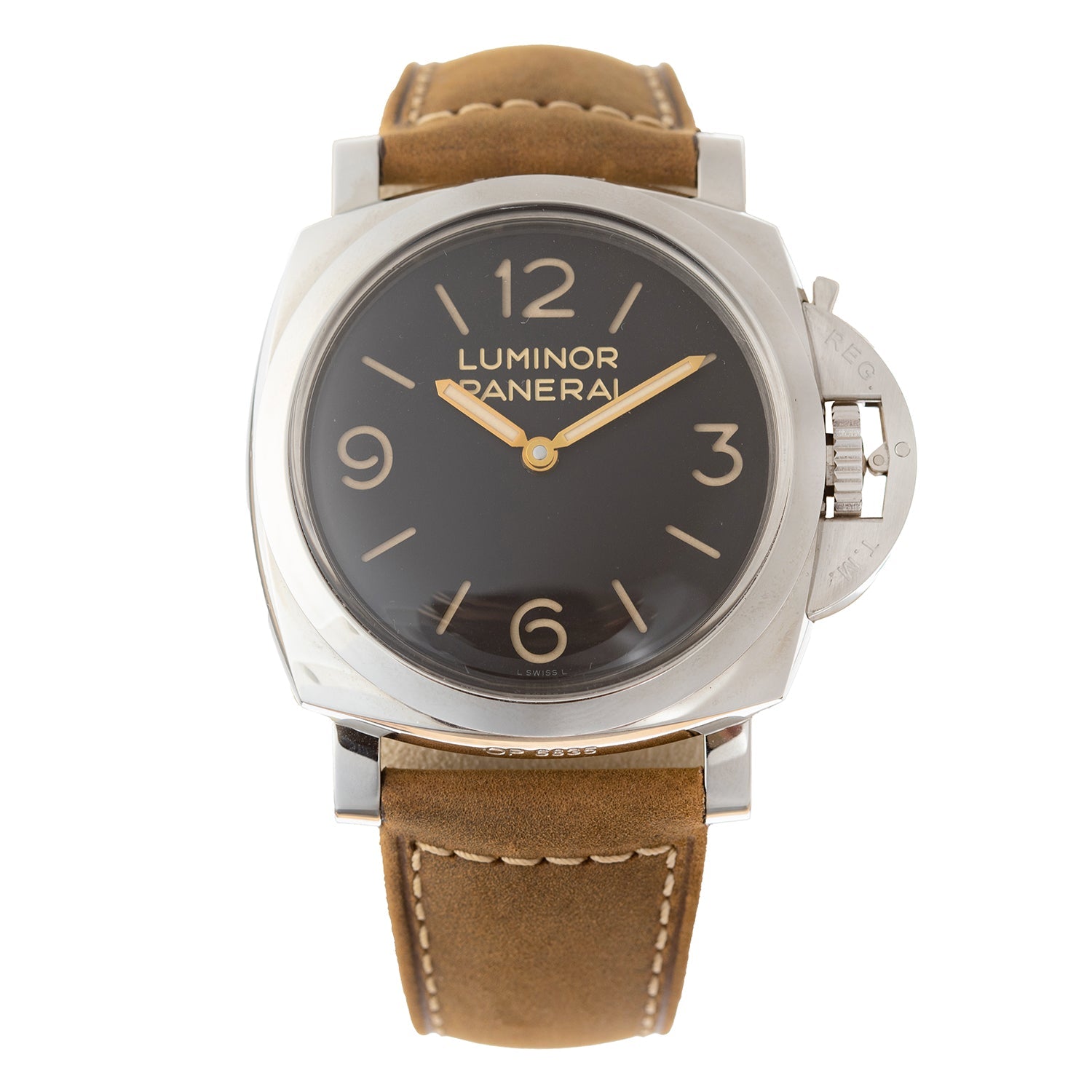 Panerai Luminor 47mm Steel Ref. PAM00372 Greenleaf Crosby