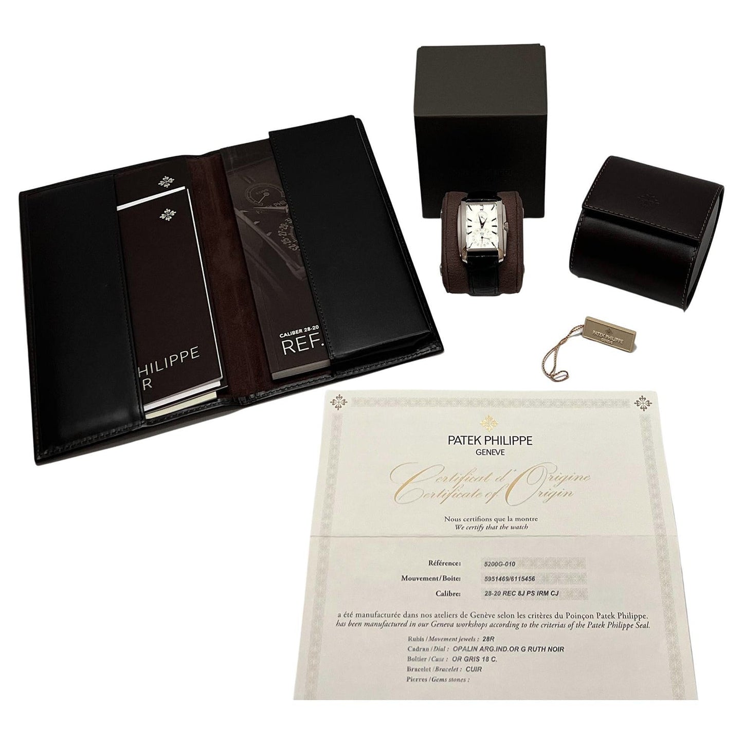 Patek Philippe - Gondolo 8-Day White Gold (5200G-010)