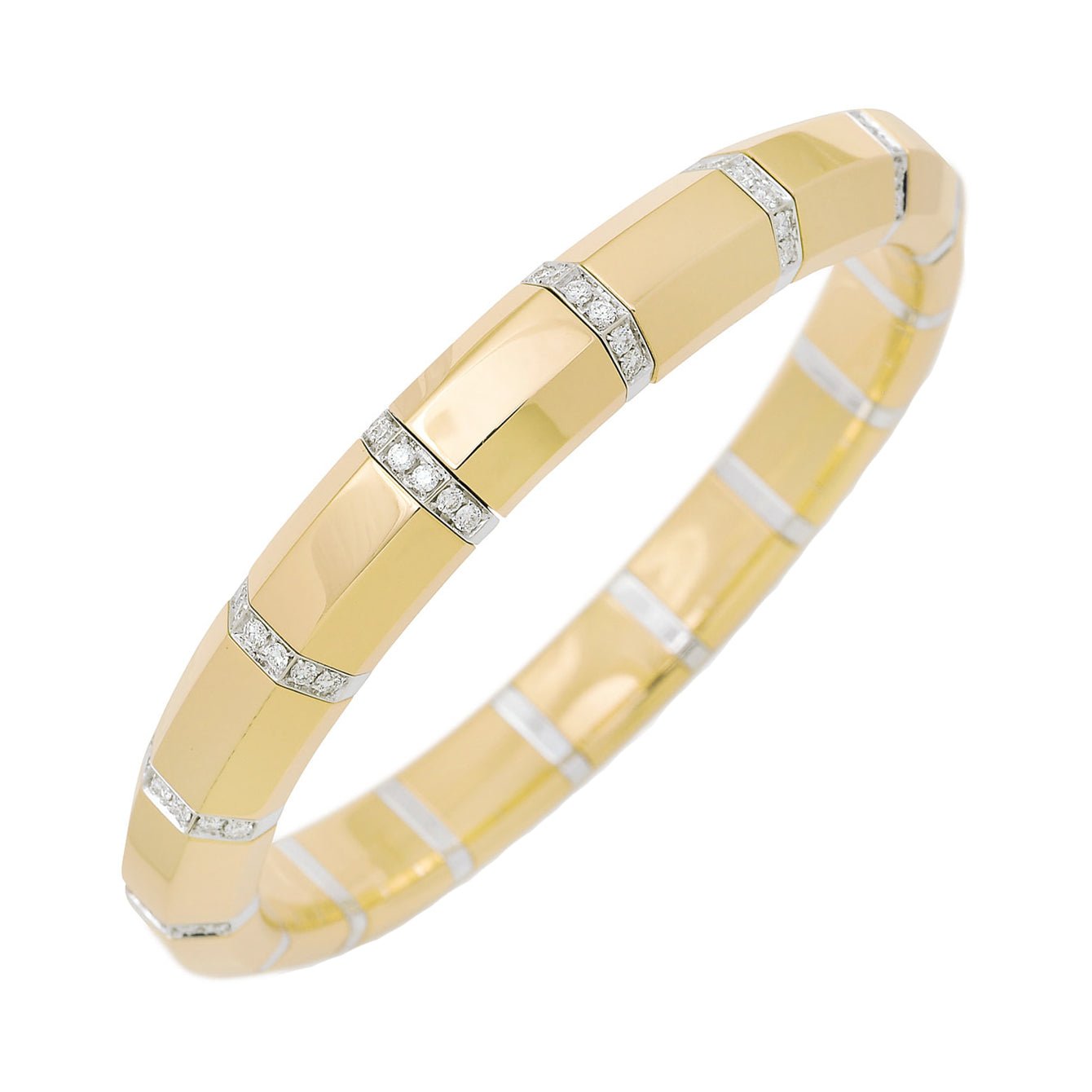 Picchiotti - 18k Yellow Gold Diamond Expandable Bracelet