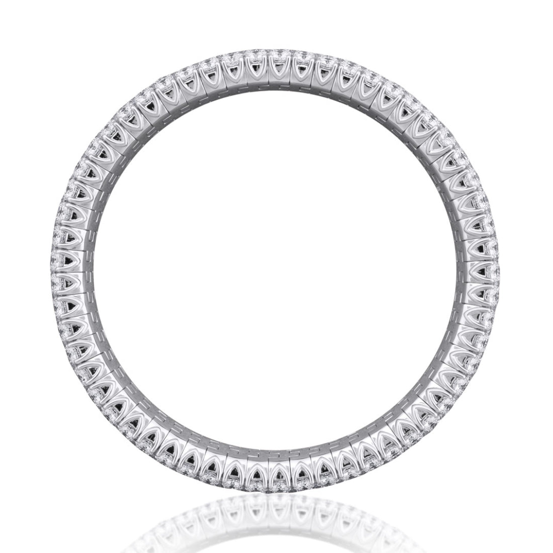 Picchiotti - 5-Row Round Brilliant Diamond Expandable Bracelet
