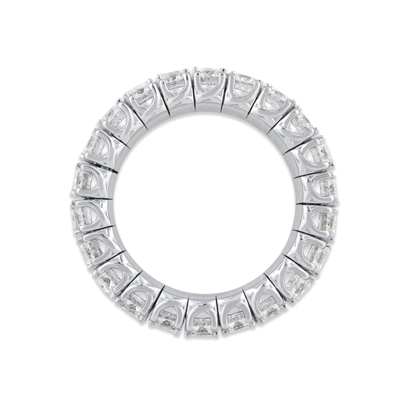 Picchiotti - Emerald & Round-Cut Diamond 3-Row Expandable Band