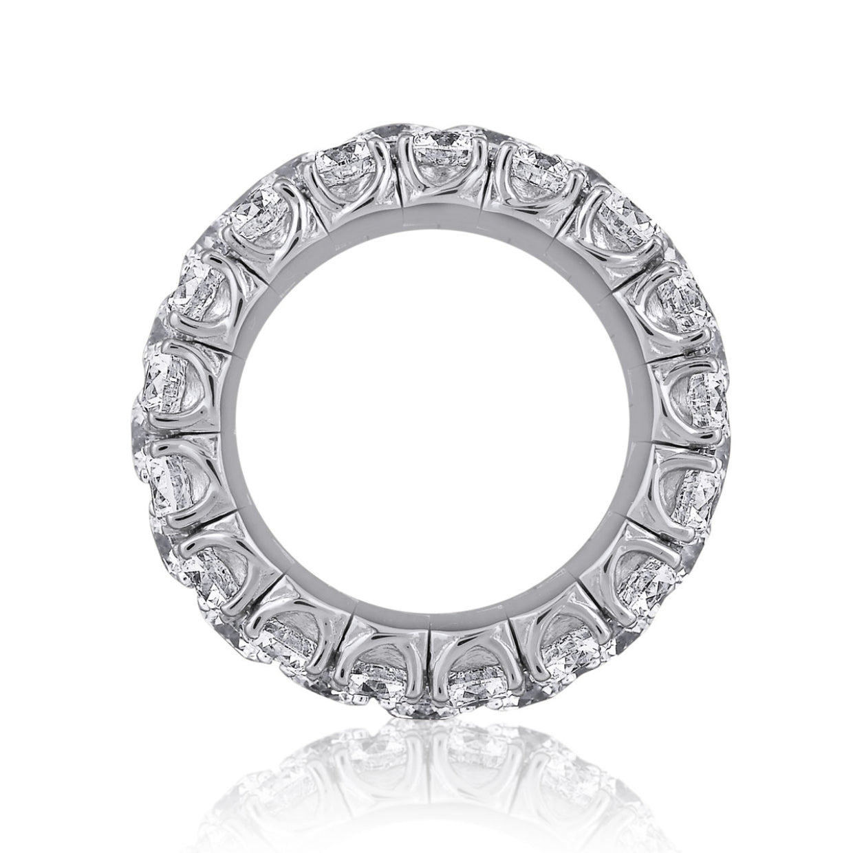 Picchiotti - Round Brilliant Diamond 3-Row Expandable Band