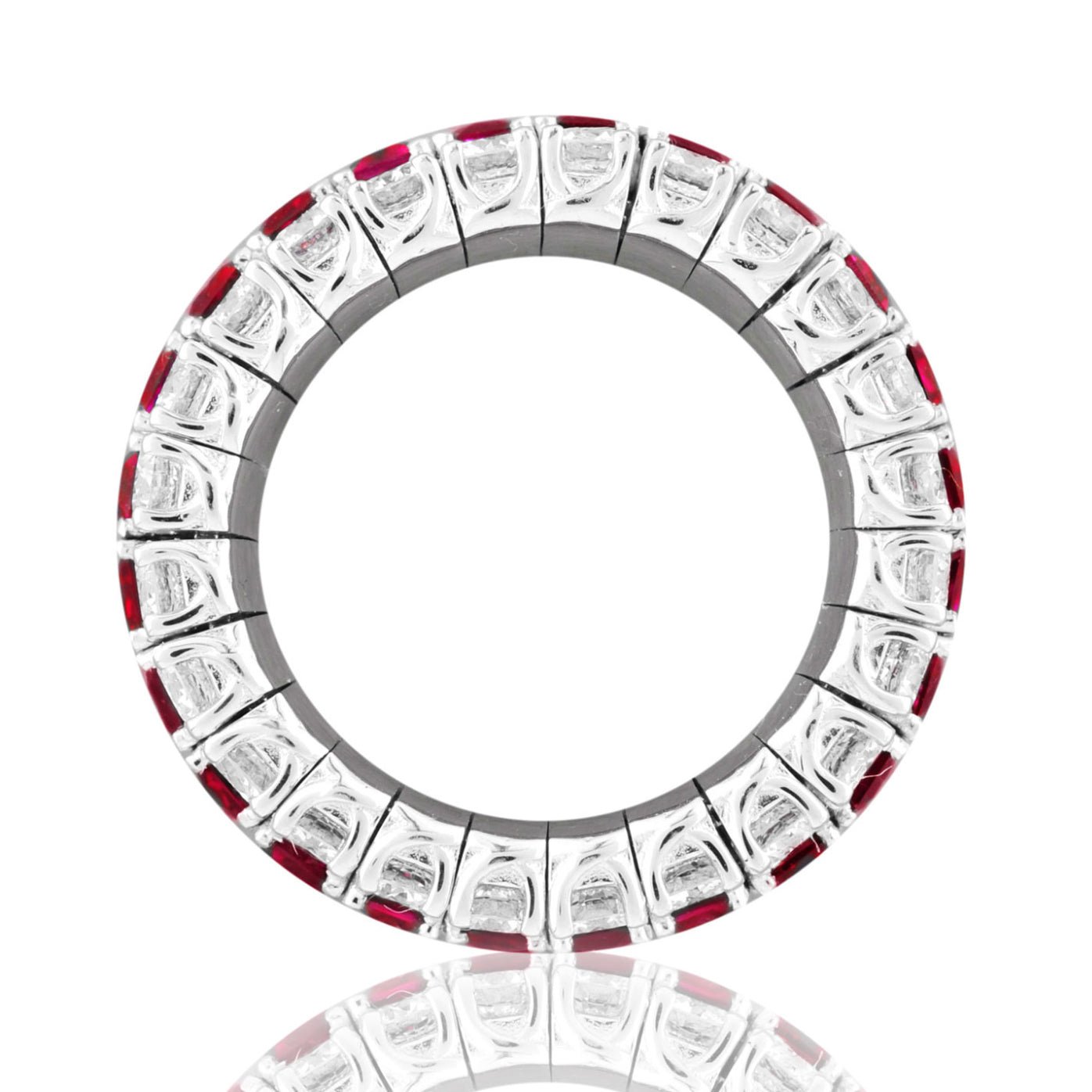 Picchiotti - Ruby Diamond 3-Row Expandable Band