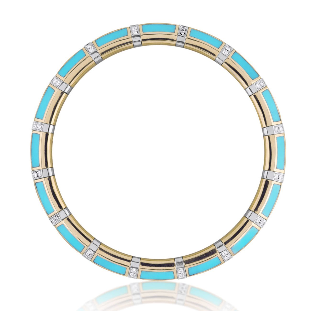 Picchiotti - Turquoise Diamond Expandable Bracelet