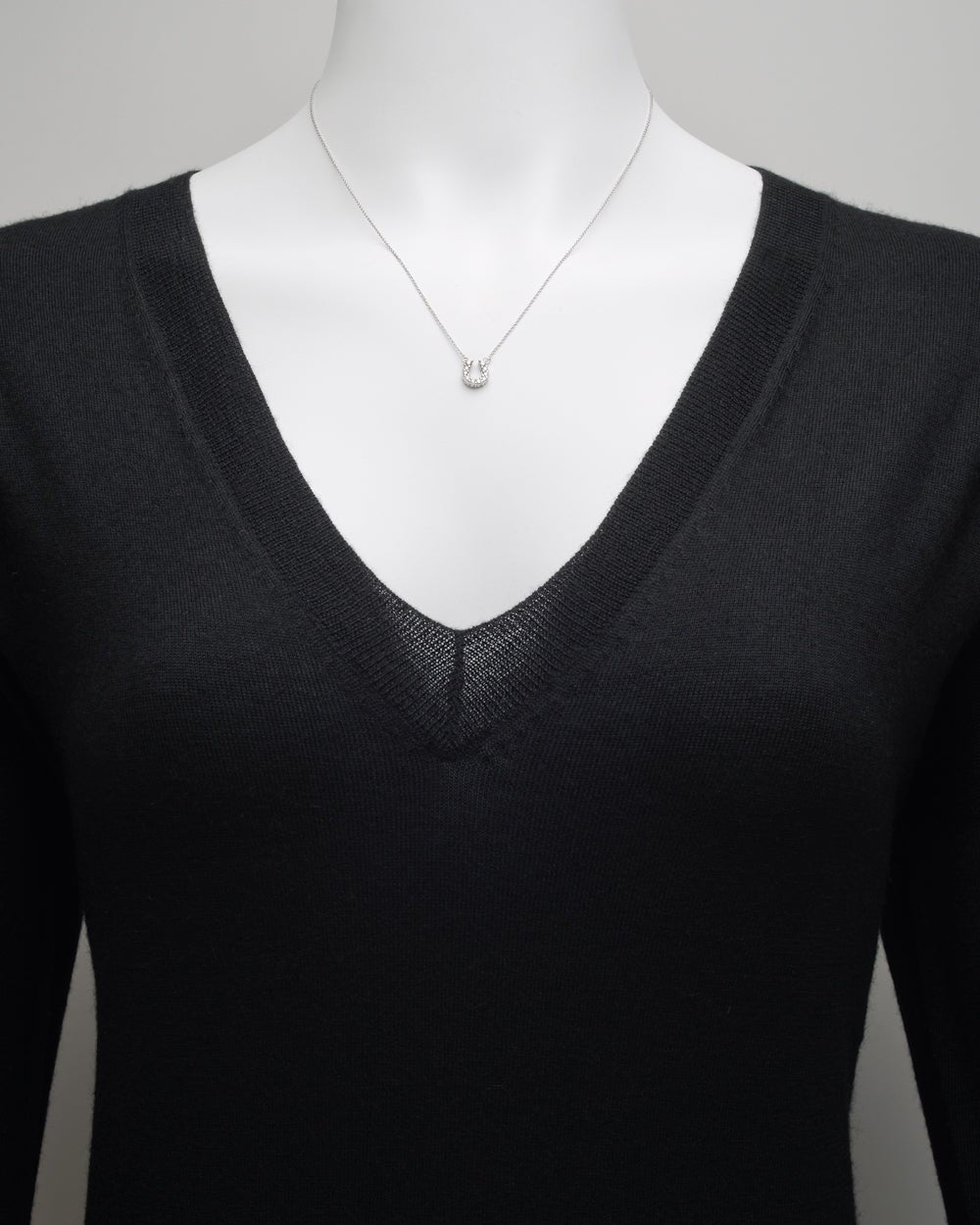 Roberto Coin - Diamond Tiny Treasures Horseshoe Pendant