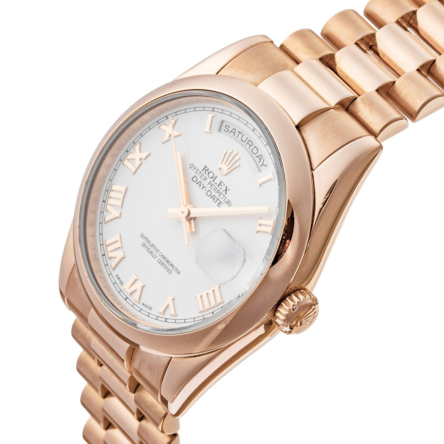 Rolex - Day-Date 36 Rose Gold (118205F)