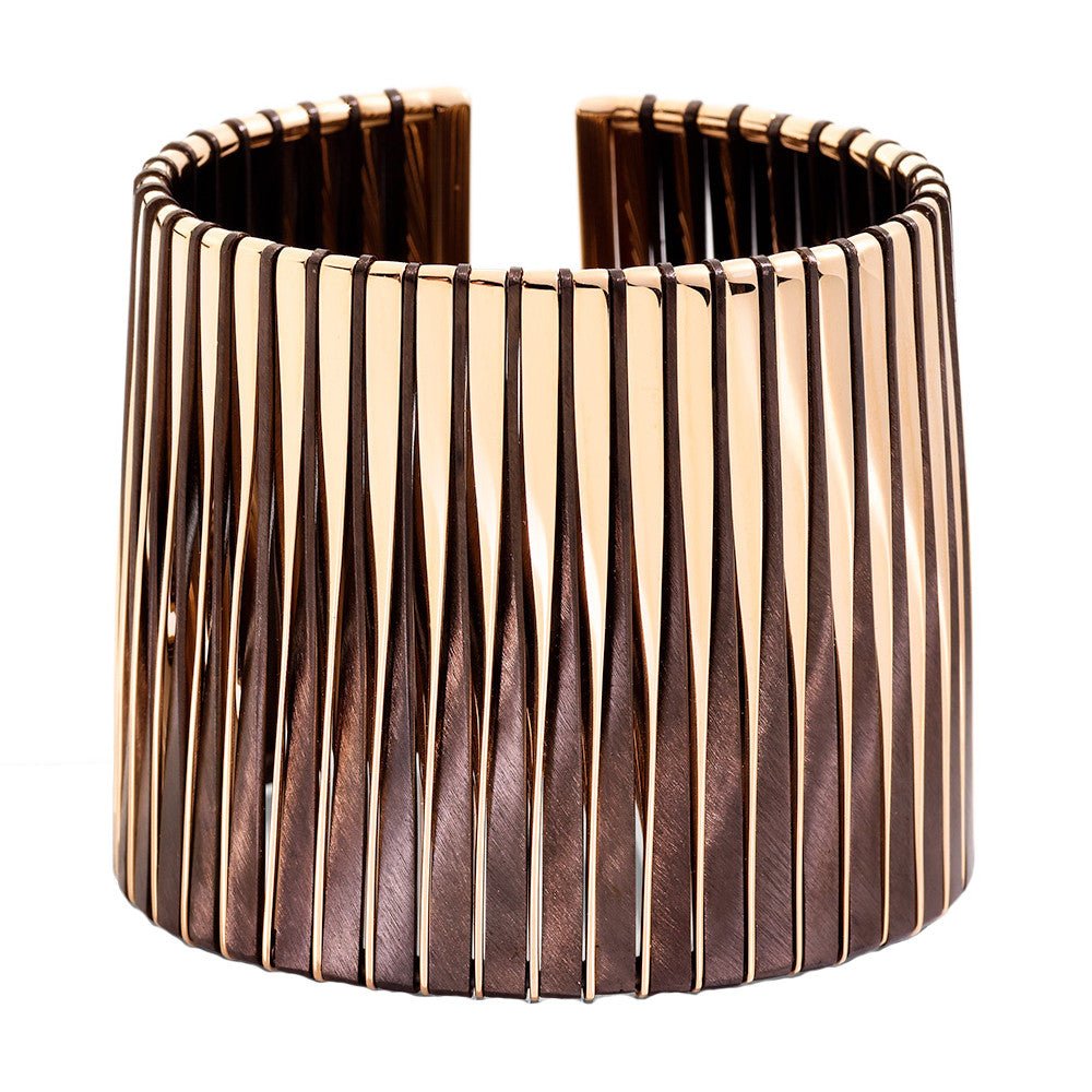Vhernier - 18k Rose Gold Bronze Coucher de Soleil Cuff