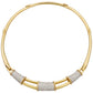 18k Yellow & White Gold Pavé Diamond Collar Necklace