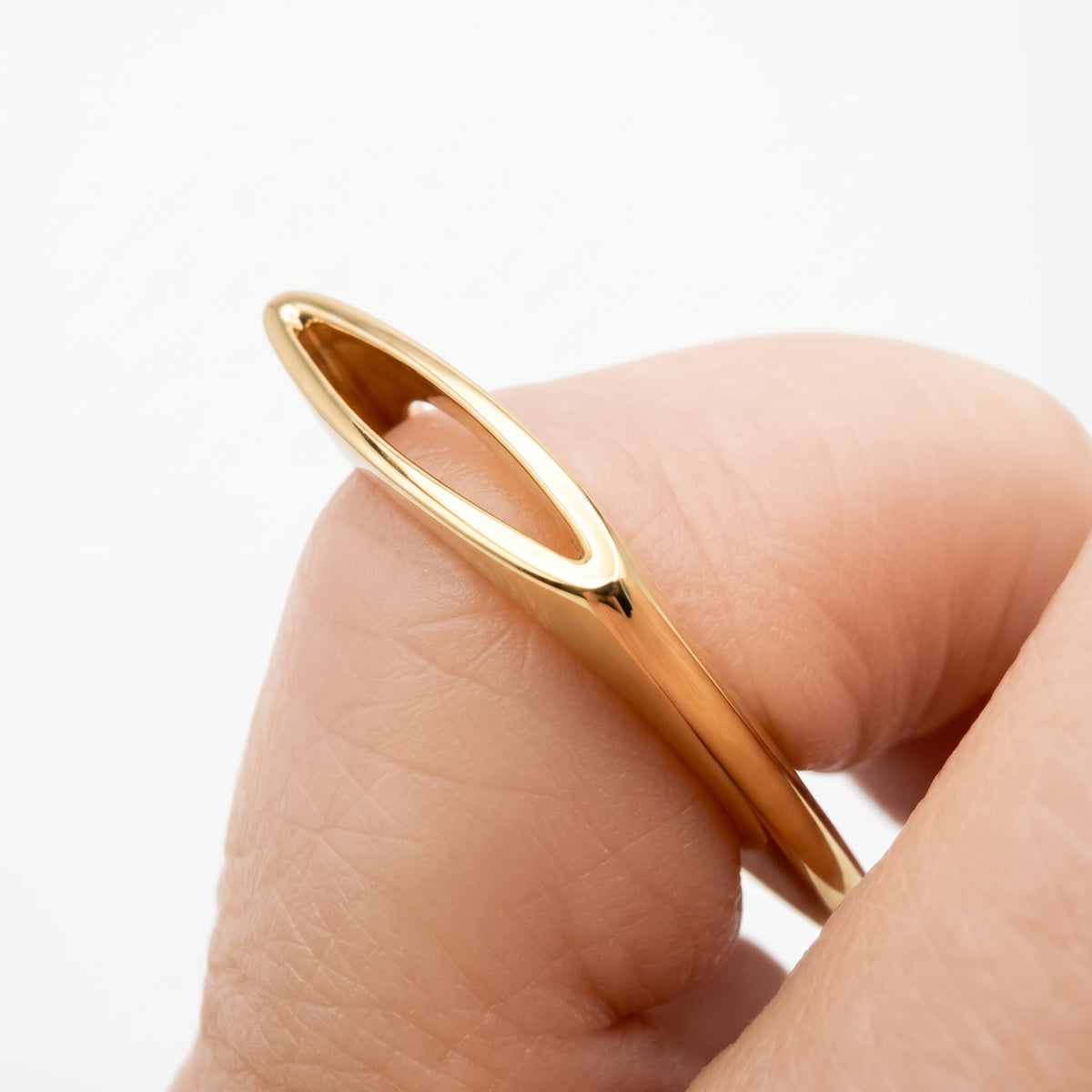 Dinh Van 18k Yellow Gold Double Faces Ring