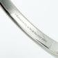 18K White Gold Baguette & Pavé Diamond Lock Bracelet