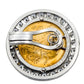Sovereign Gold Coin Diamond Large Monete Earrings
