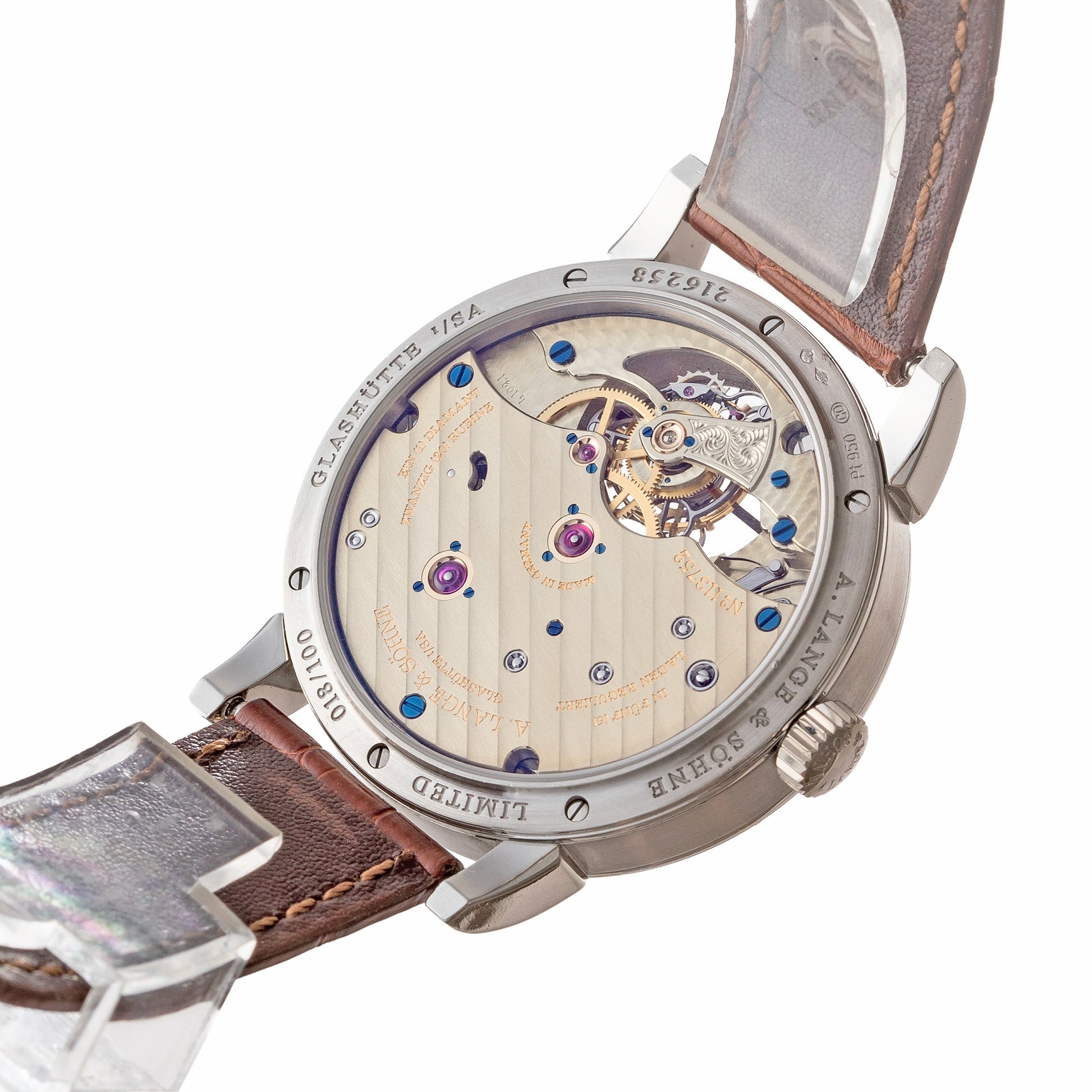 A. Lange & Sohne - 1815 Tourbillon Platinum Limited Edition Watch (730.025F)