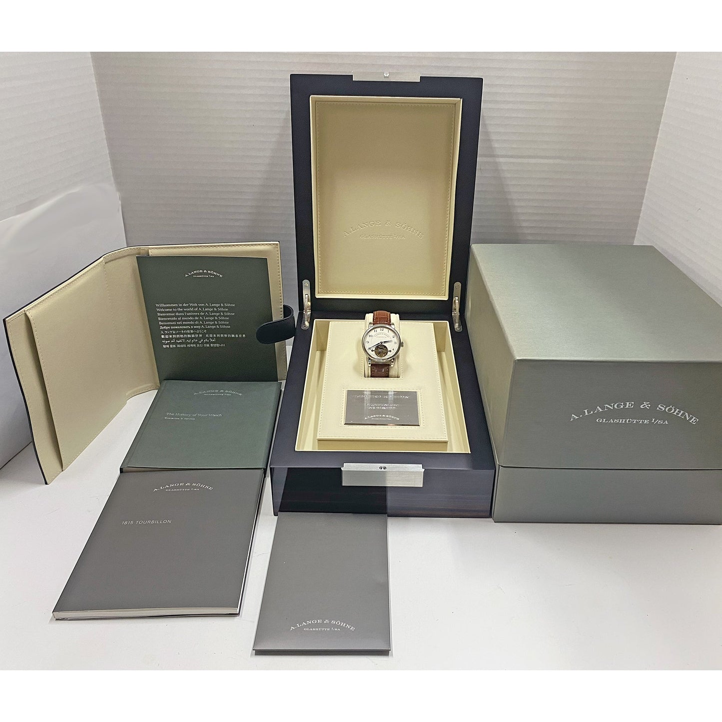A. Lange & Sohne - 1815 Tourbillon Platinum Limited Edition Watch (730.025F)