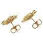 Asprey - 18k Yellow Gold Sunflower Stud Earrings