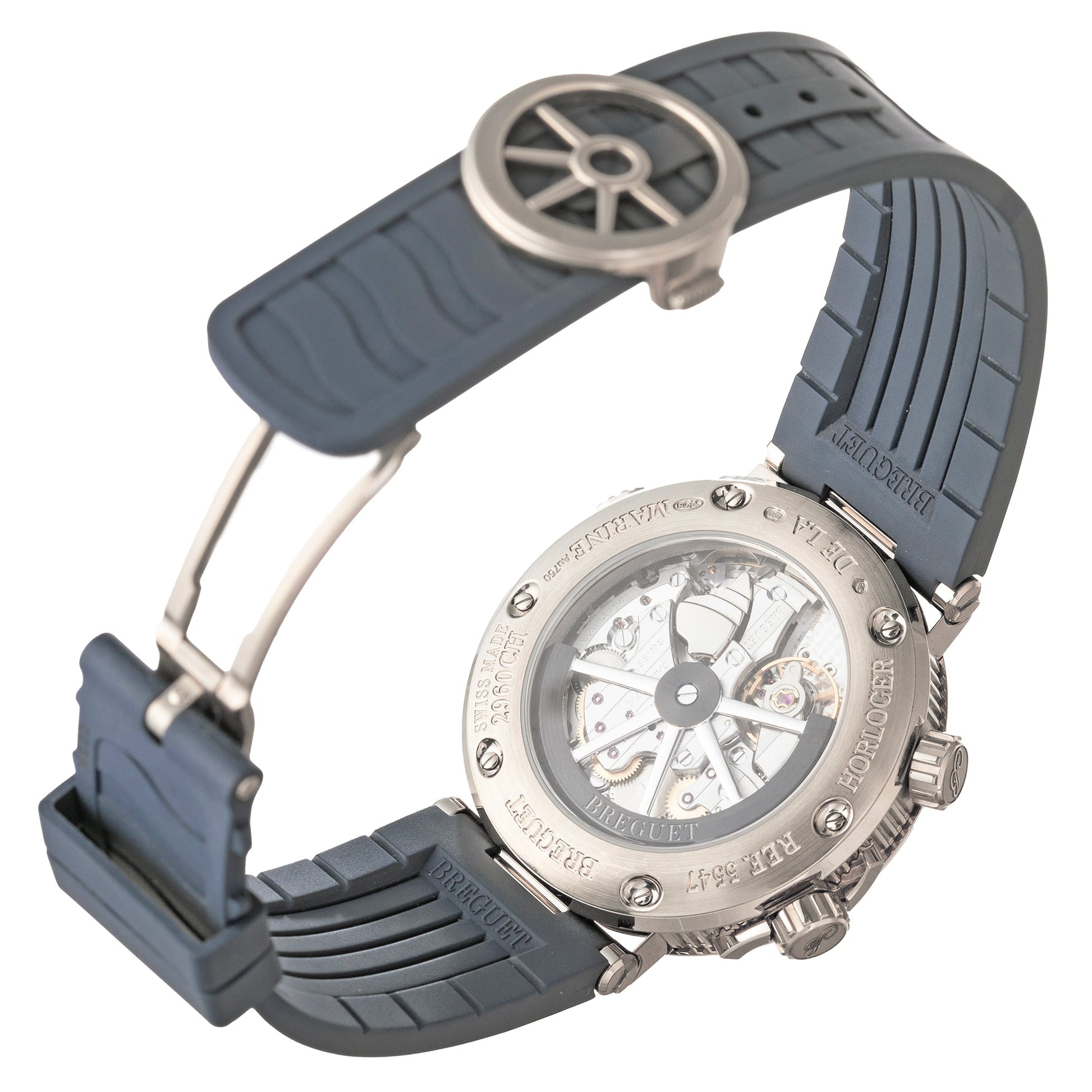 Breguet - Marine Alarme Musicale White Gold (5547BB)