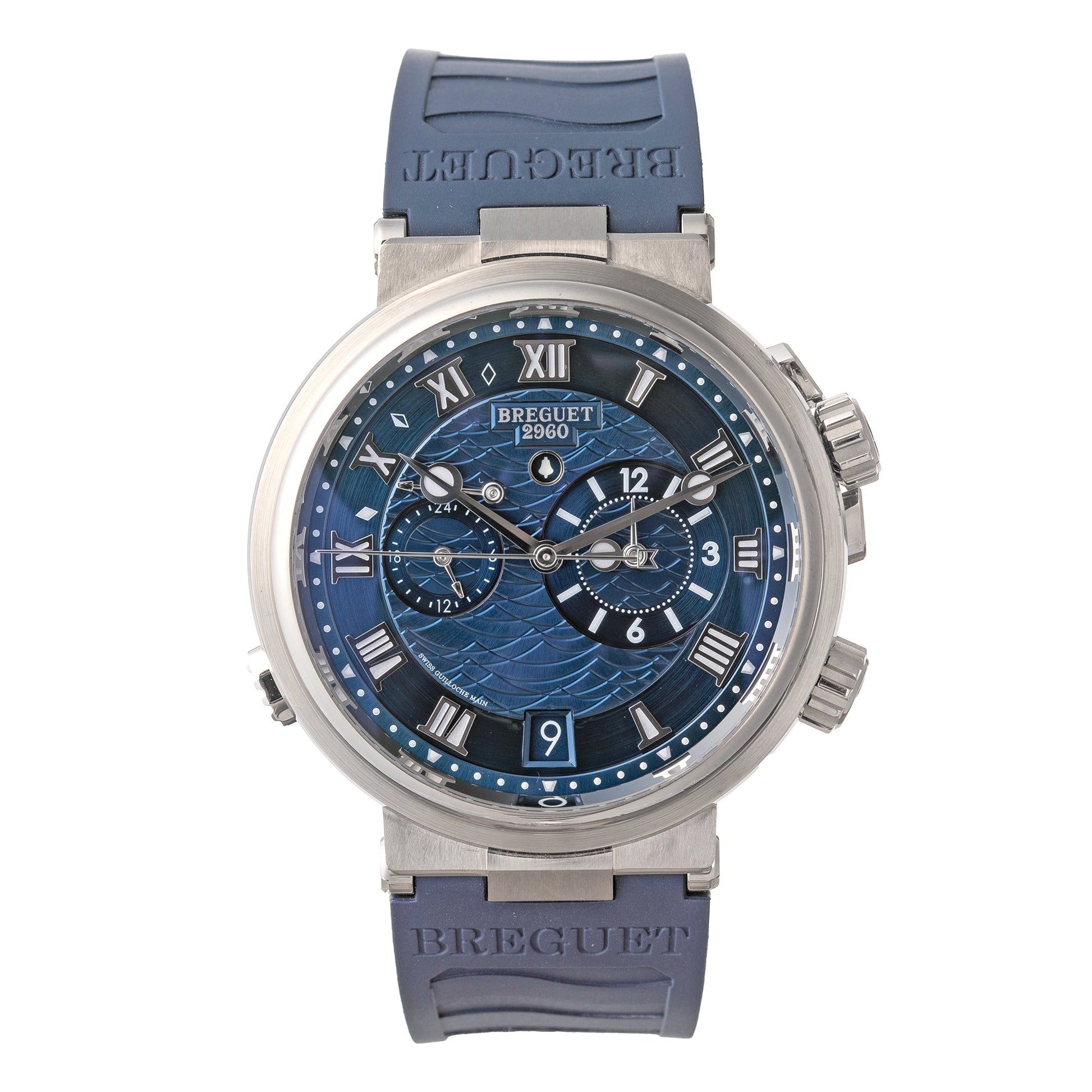 Breguet - Marine Alarme Musicale White Gold (5547BB)