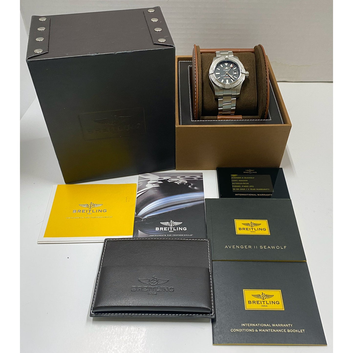 Breitling - Avenger II Seawolf Black Dial (A1733110/BC30)
