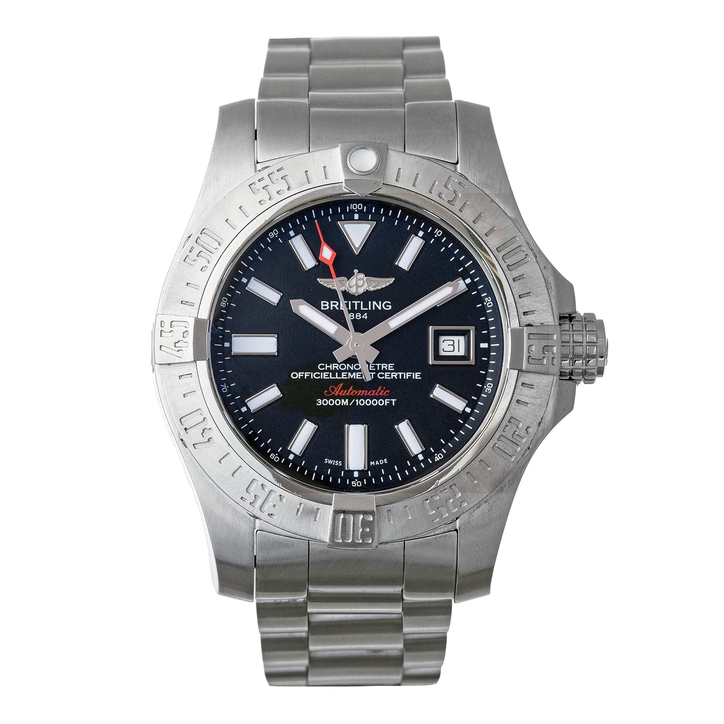 Breitling - Avenger II Seawolf Black Dial (A1733110/BC30)